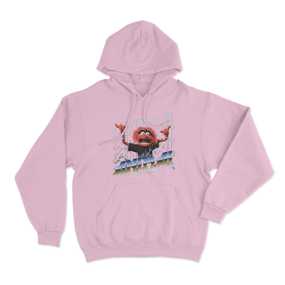 Animal Unisex Hoodie Pink Animal Unisex Hoodie Pink