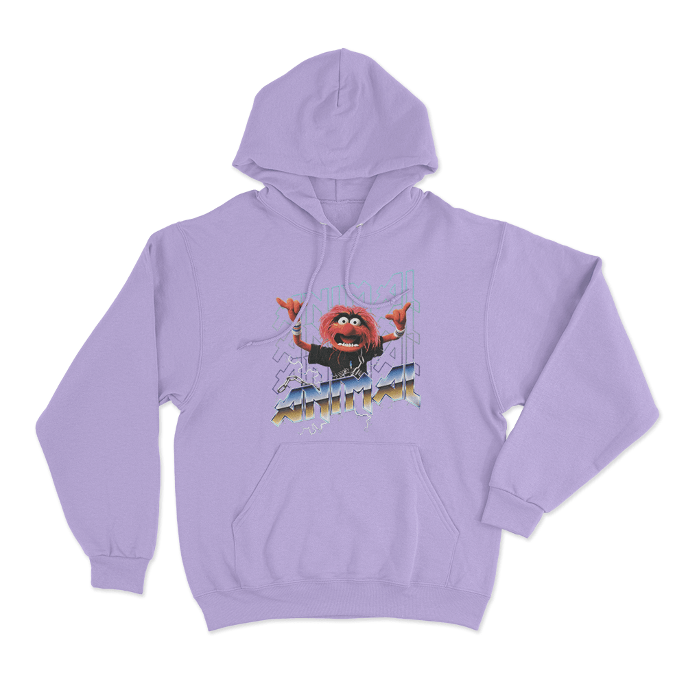 Animal Unisex Hoodie Purple Animal Unisex Hoodie Purple