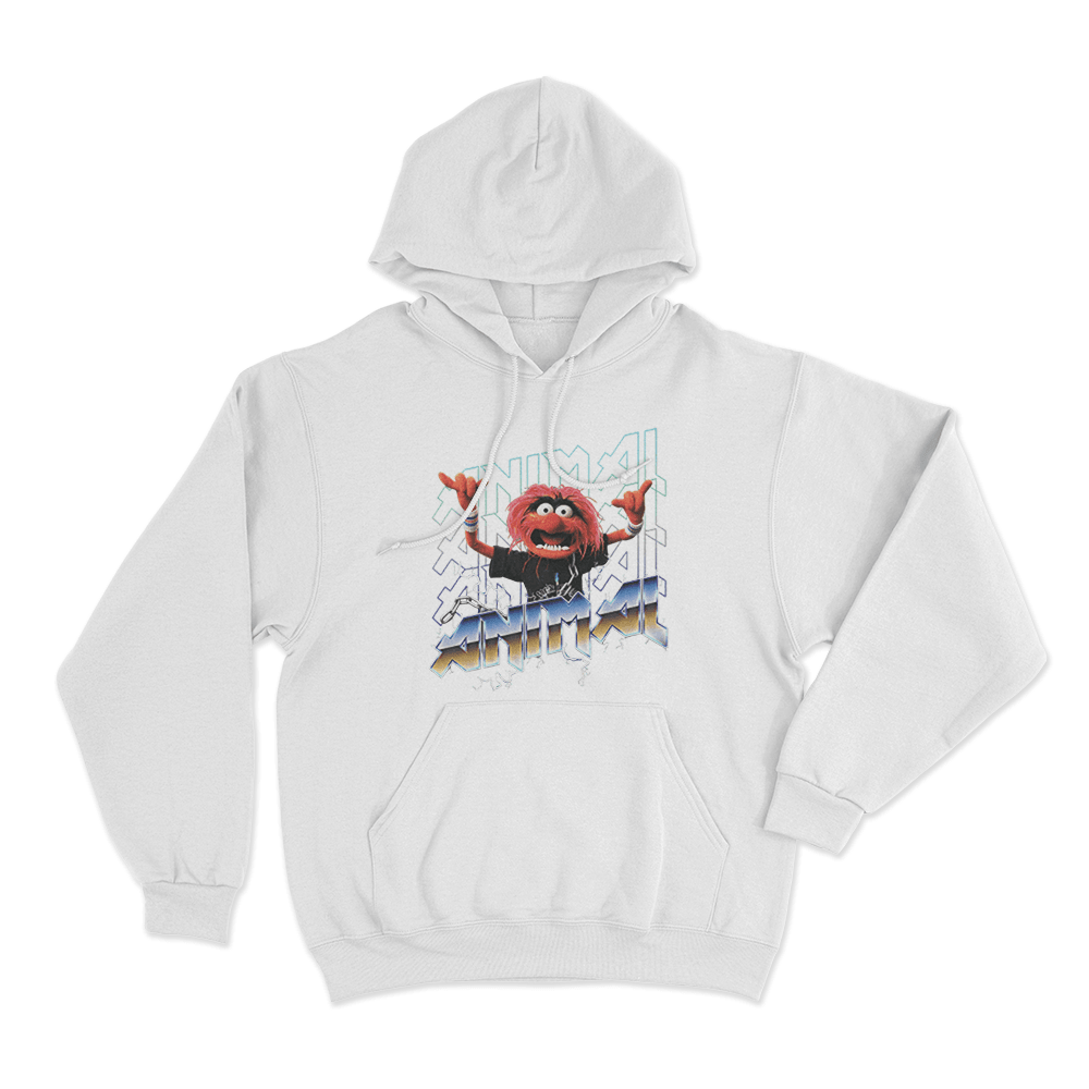 Animal Unisex Hoodie White Animal Unisex Hoodie White