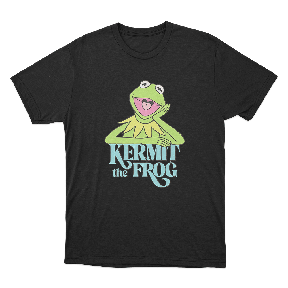 Kermit The Frog Unisex T Shirt Black Kermit The Frog Unisex T Shirt Black
