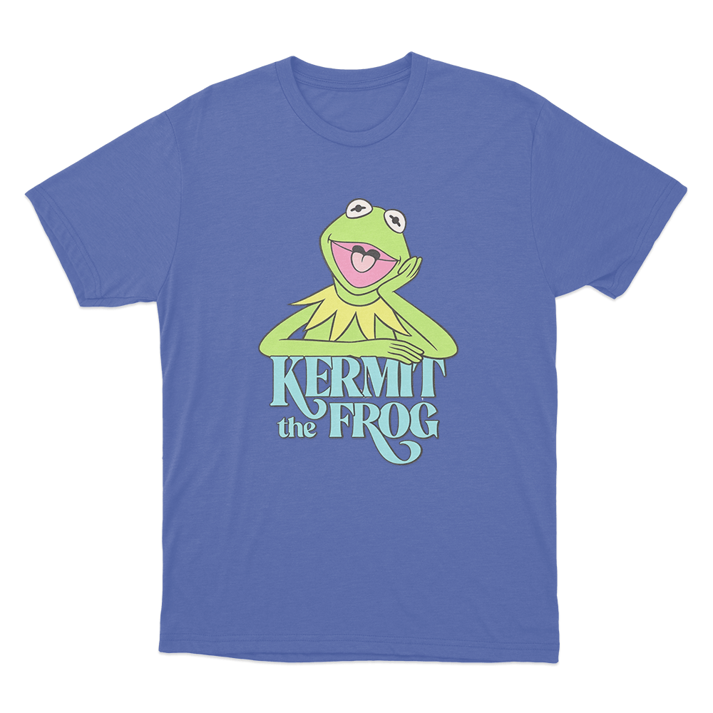 Kermit The Frog Unisex T Shirt Blue Kermit The Frog Unisex T Shirt Blue