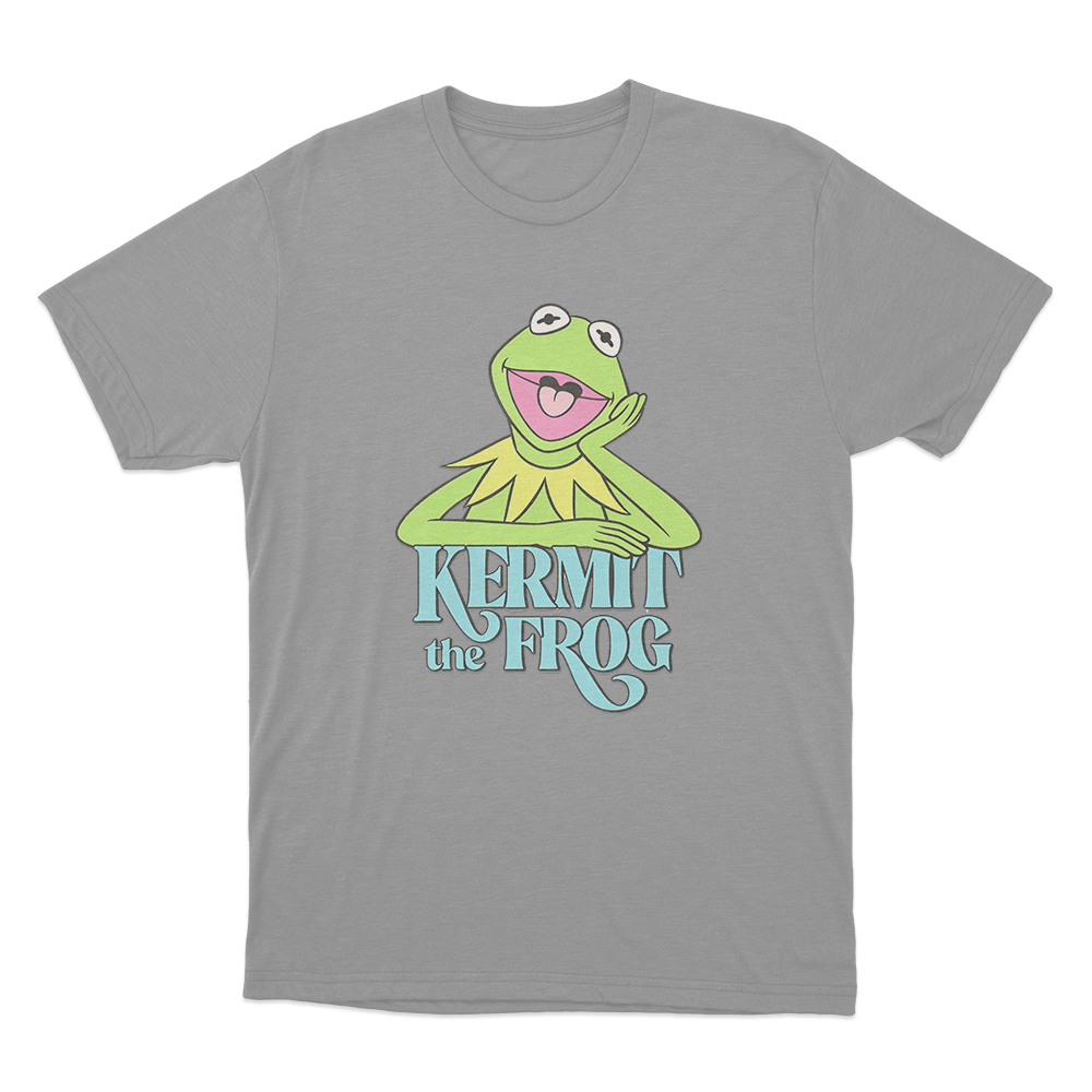 Kermit The Frog Unisex T Shirt Grey Kermit The Frog Unisex T Shirt Grey