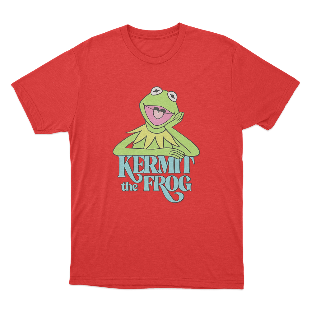Kermit The Frog Unisex T Shirt Red Kermit The Frog Unisex T Shirt Red