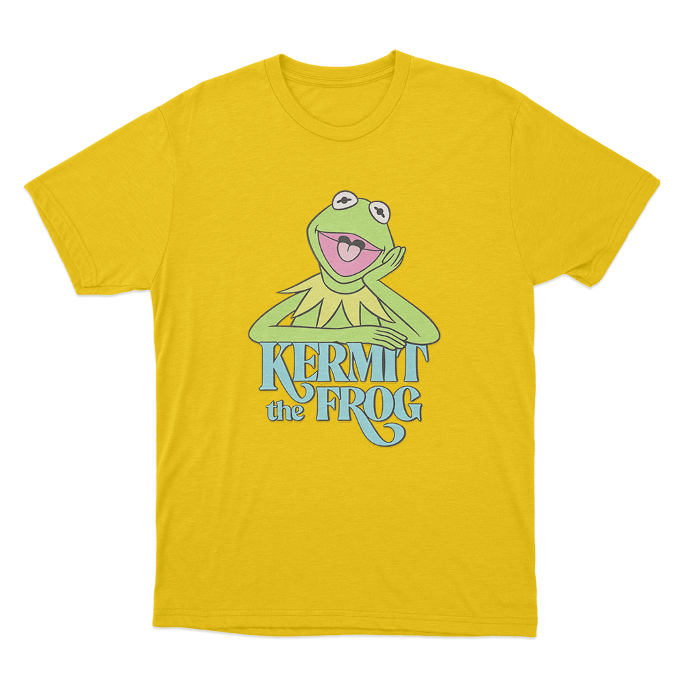Kermit The Frog Unisex T Shirt Yellow Kermit The Frog Unisex T Shirt Yellow