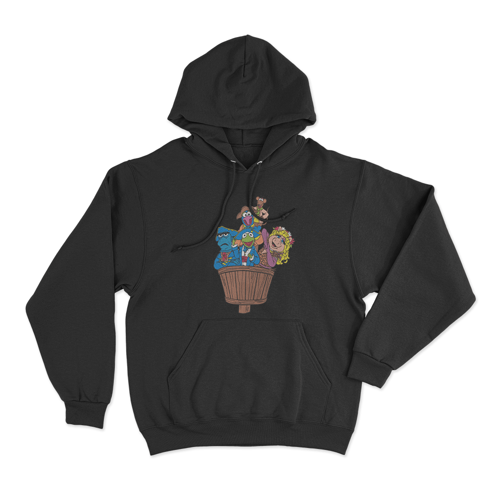 The Muppet Christmas Carol Character Group Unisex Hoodie Black The Muppet Christmas Carol Character Group Unisex Hoodie Black