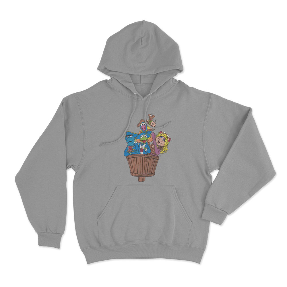 The Muppet Christmas Carol Character Group Unisex Hoodie Grey The Muppet Christmas Carol Character Group Unisex Hoodie Grey