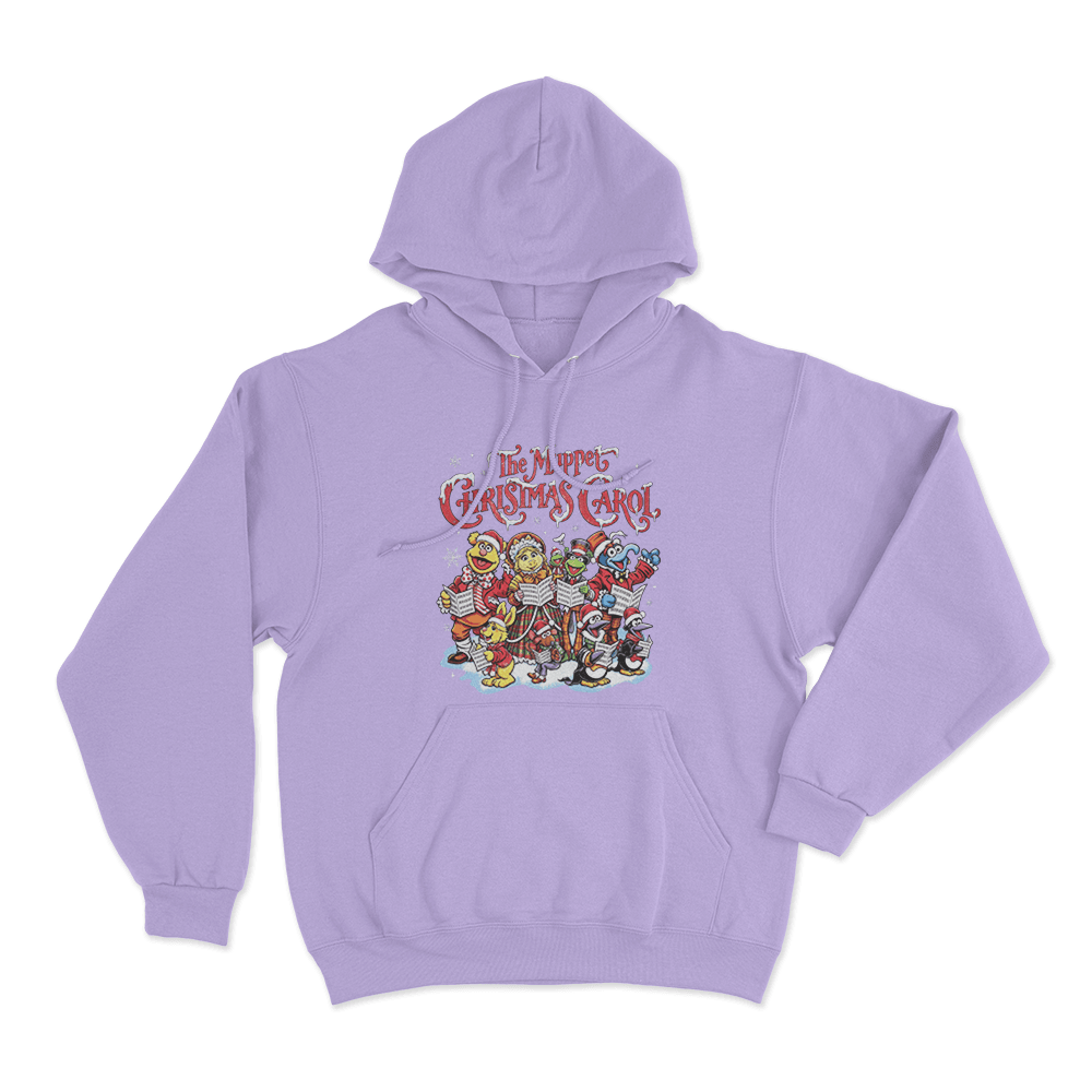 The Muppet Christmas Carol Holiday Choir Unisex Hoodie Purple The Muppet Christmas Carol Holiday Choir Unisex Hoodie Purple