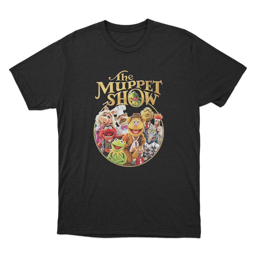The Muppet Show Unisex T Shirt Black The Muppet Show Unisex T Shirt Black