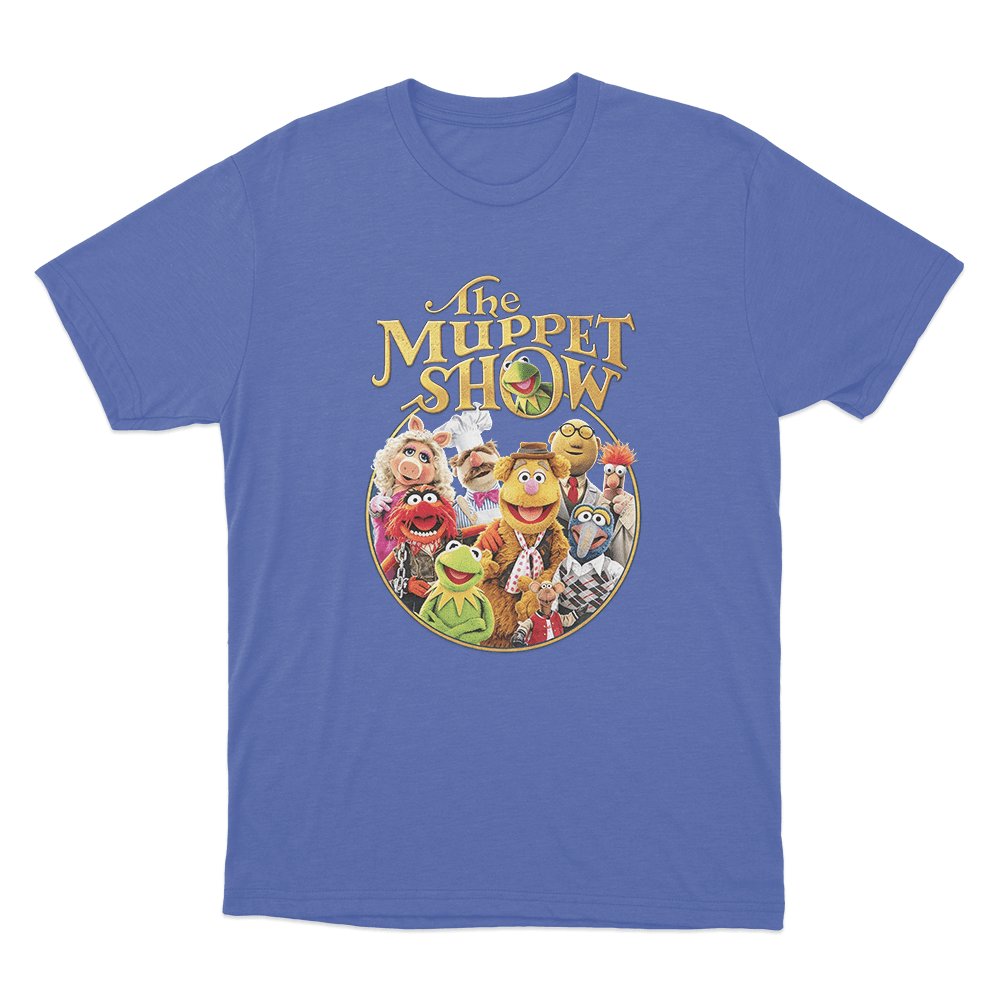 The Muppet Show Unisex T Shirt Blue The Muppet Show Unisex T Shirt Blue