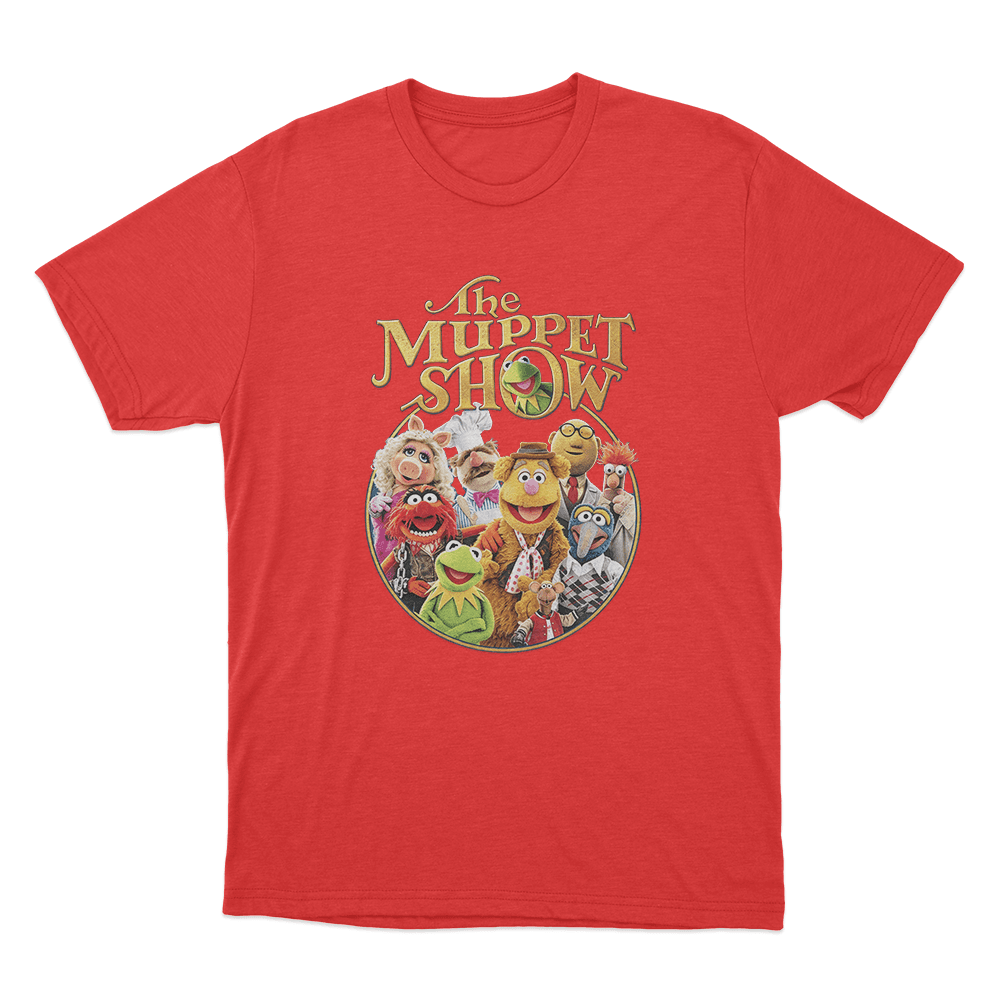 The Muppet Show Unisex T Shirt Red The Muppet Show Unisex T Shirt Red