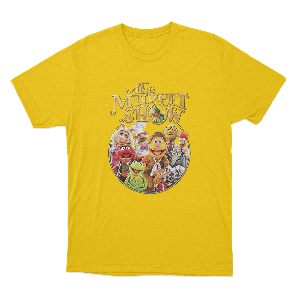 The Muppet Show Unisex T Shirt Yellow The Muppet Show Unisex T Shirt Yellow