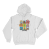 The Muppets Character Grid Unisex Hoodie White