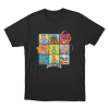 The Muppets Character Grid Unisex T Shirt Black