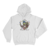 The Muppets Christmas Kermit Heart Light String Unisex Hoodie White
