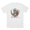 The Muppets Christmas Kermit Heart Light String Unisex T Shirt White